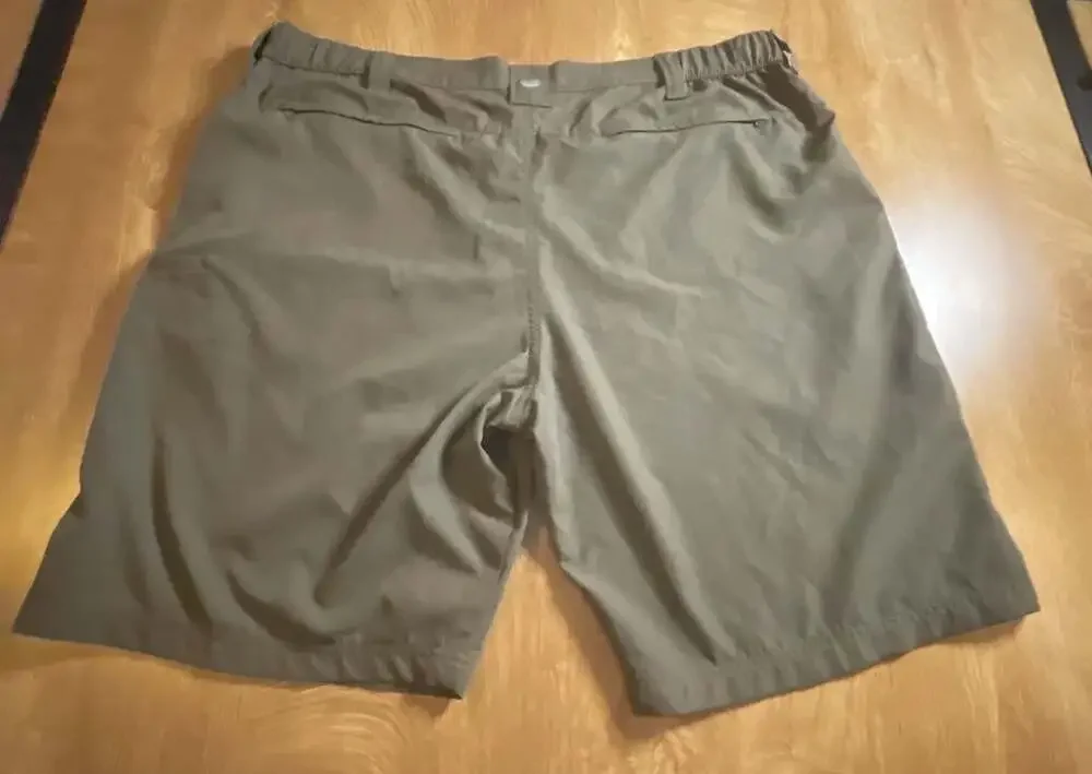Wrangler Men's Performance Outdoor Utility Shorts with Side Elastic and Zipper P
